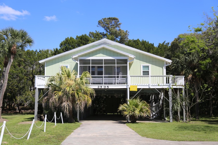 Second Row Beach cottage .A much-loved family-friendly beach - Beach Home for sale in Edisto Island, South Carolina on Beachhouse.com