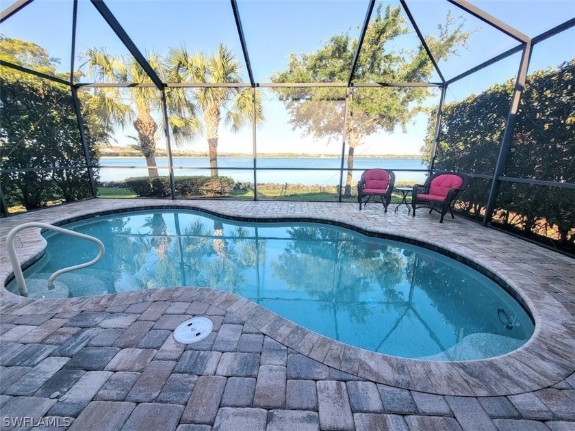 TURNKEY FURNISHED LAKEFRONT POOL HOME w/ Amazing Sunrise's! COZY - Beach Home for sale in Estero, Florida on Beachhouse.com