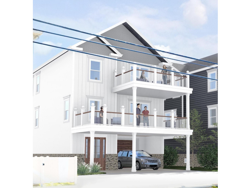 New construction single family with water views! This three - Beach Home for sale in North Wildwood, New Jersey on Beachhouse.com