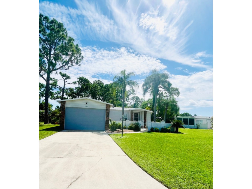 Beautiful two-bedroom, two-bath home located in the gated golf - Beach Home for sale in North Fort Myers, Florida on Beachhouse.com