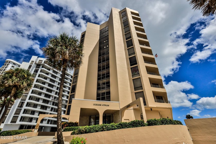 This highly sought after Southside southern exposure with Two - Beach Condo for sale in Daytona Beach Shores, Florida on Beachhouse.com