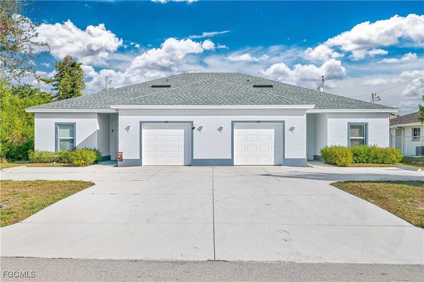This modern duplex, built in 2023, is fully occupied and - Beach Home for sale in Cape Coral, Florida on Beachhouse.com