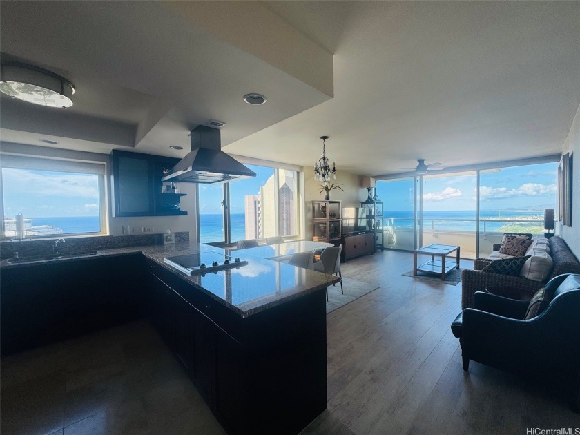 High-floor corner unit featuring panoramic gorgeous views of - Beach Condo for sale in Honolulu, Hawaii on Beachhouse.com