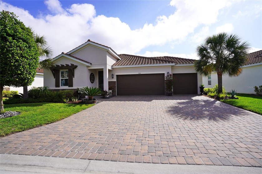 This pristine waterfront  3/2.5/3 car garage is a breathtaking - Beach Home for sale in Nokomis, Florida on Beachhouse.com