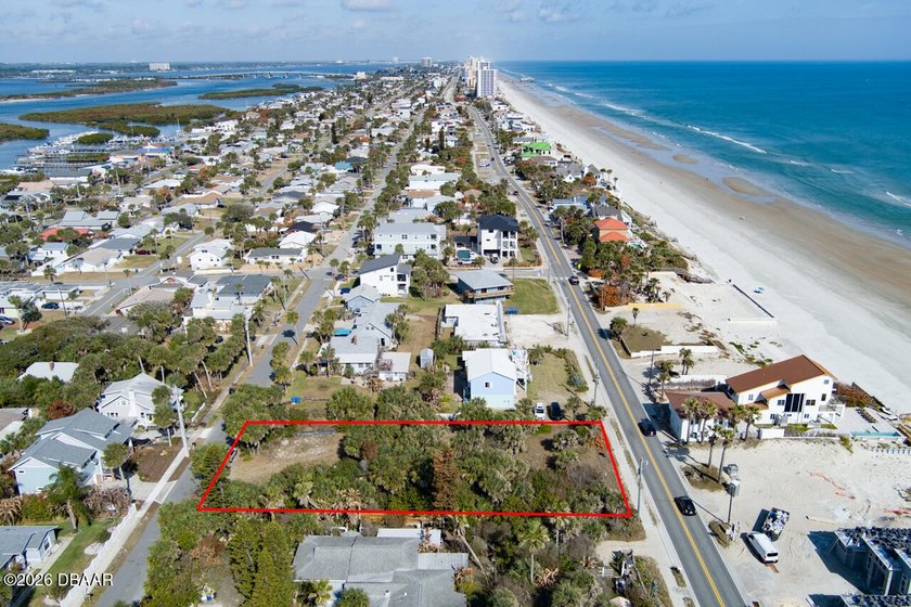 DIRECT OCEAN VIEW DOUBLE LOT in WILBUR-BY-THE-SEA. SELLER - Beach Lot for sale in Port Orange, Florida on Beachhouse.com