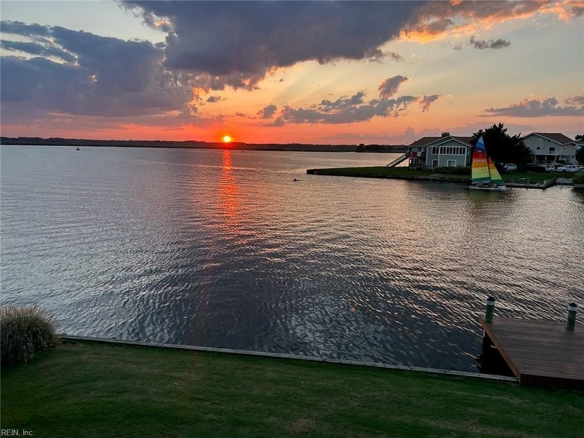 Enjoy the Wide-Open Views of the Bay & spectacular Sunsets. One - Beach Home for sale in Virginia Beach, Virginia on Beachhouse.com