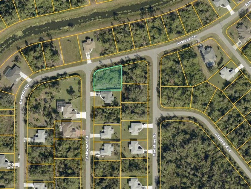 This oversized corner lot offers 12,051 square feet of pure - Beach Lot for sale in North Port, Florida on Beachhouse.com