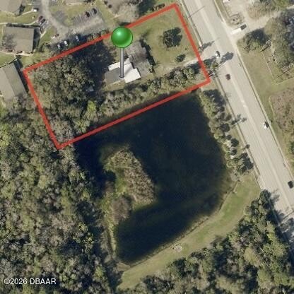 Property is located on Mission Dr and SR 44 across the street - Beach Lot for sale in New Smyrna Beach, Florida on Beachhouse.com