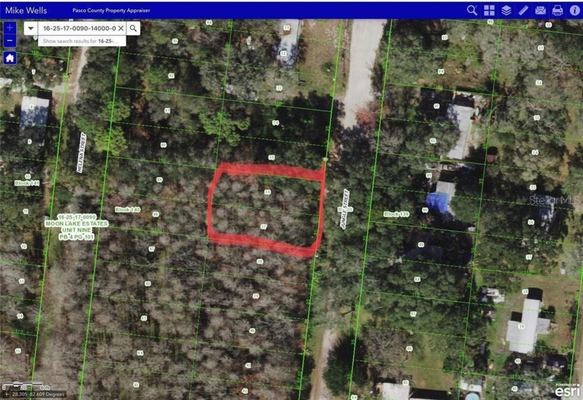 Great lot. Zoned AR for modular, mobile and single family homes - Beach Lot for sale in New Port Richey, Florida on Beachhouse.com