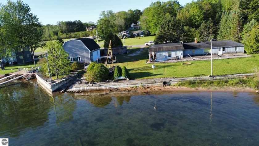 Portage Lake with opportunities!  205 feet of Portage Lake - Beach Home for sale in Onekama, Michigan on Beachhouse.com