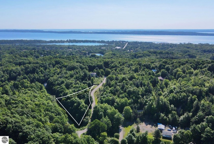 Beautifully wooded, Leelanau county corner parcel, fronting on - Beach Lot for sale in Cedar, Michigan on Beachhouse.com