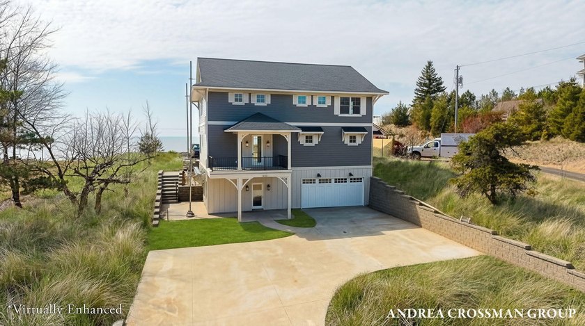 Brand new 5 bedroom, 5.5 bath Lake Michigan home featuring 3 - Beach Home for sale in West Olive, Michigan on Beachhouse.com