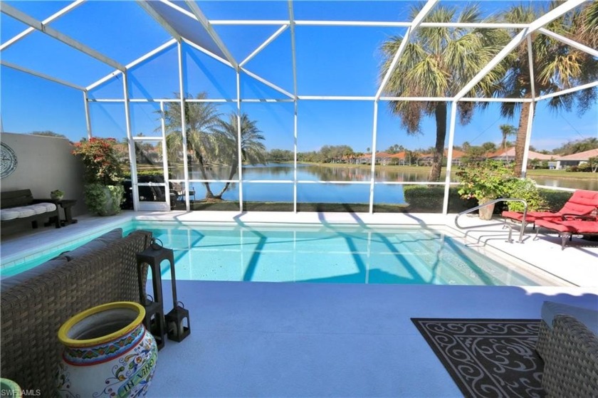 This stunning single-family home is nestled on a quiet - Beach Home for sale in Naples, Florida on Beachhouse.com