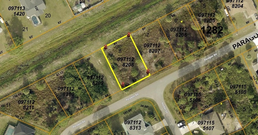 Build your dream home on this 0.23-acre lot with a greenbelt - Beach Lot for sale in North Port, Florida on Beachhouse.com
