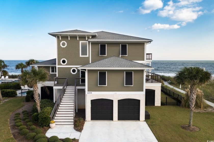 Welcome to Sunrise Point! This remarkable oceanfront home is - Beach Home for sale in Murrells Inlet, South Carolina on Beachhouse.com