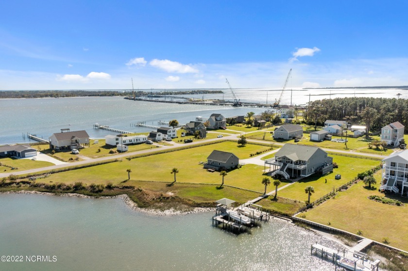 PRIVATE WATERFRONT ESTATE in Straits with dock, 2 boat lifts - Beach Home for sale in Beaufort, North Carolina on Beachhouse.com