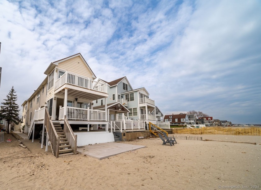 WATERFRONT ON A PRIVATE SANDY BEACH! Extraordinary opportunity - Beach Home for sale in Milford, Connecticut on Beachhouse.com