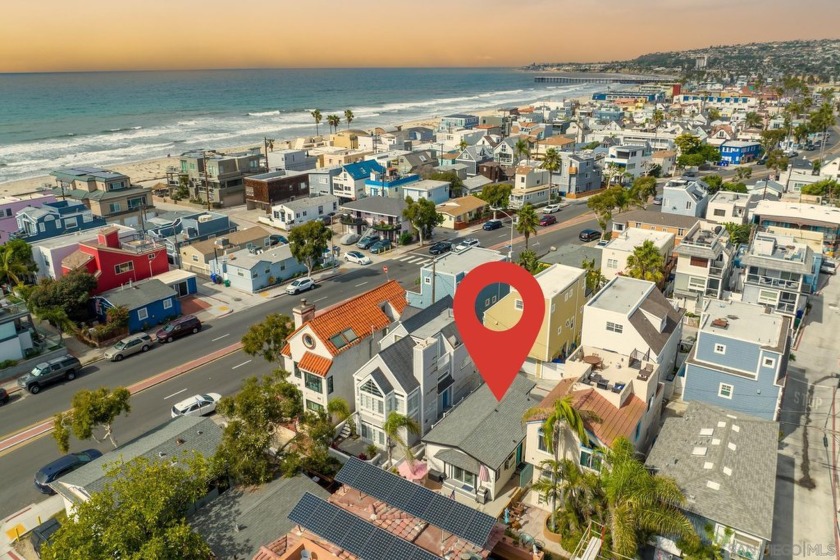 This newly renovated North Mission Beach Cottage is located on - Beach Home for sale in San Diego, California on Beachhouse.com