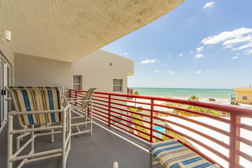 Top Floor Balcony Beach View - Crimson - Beach Vacation Rentals in Madeira Beach, Florida on Beachhouse.com