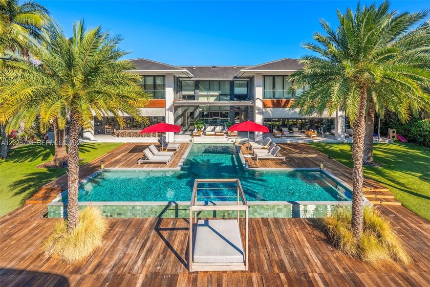 Welcome to 385 Center Island, a breathtaking tropical modern - Beach Home for sale in Golden Beach, Florida on Beachhouse.com