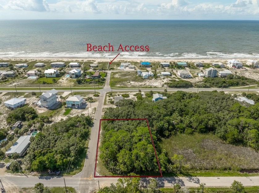 Residential lot on paved street with potential Gulf and Bay - Beach Lot for sale in St. George Island, Florida on Beachhouse.com