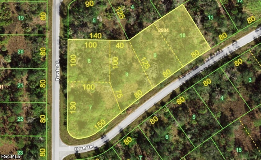 Available Now! PERFECT BUILDER OPPORTUNITY to purchase 5 - Beach Lot for sale in Port Charlotte, Florida on Beachhouse.com