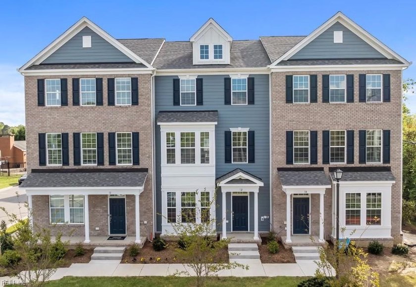 Discover modern elegance in this brand-new three-story townhome - Beach Townhome/Townhouse for sale in Hampton, Virginia on Beachhouse.com