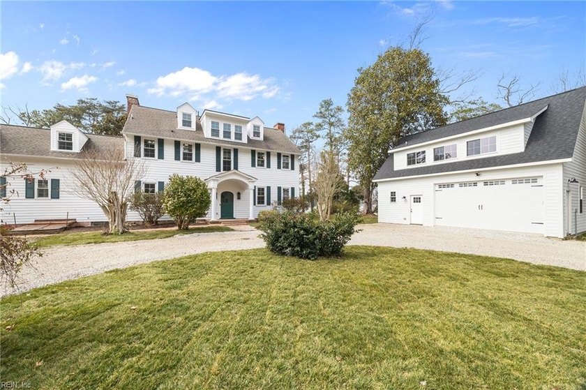 Set on its own peninsula, this truly one-of-a-kind luxury estate - Beach Home for sale in Virginia Beach, Virginia on Beachhouse.com