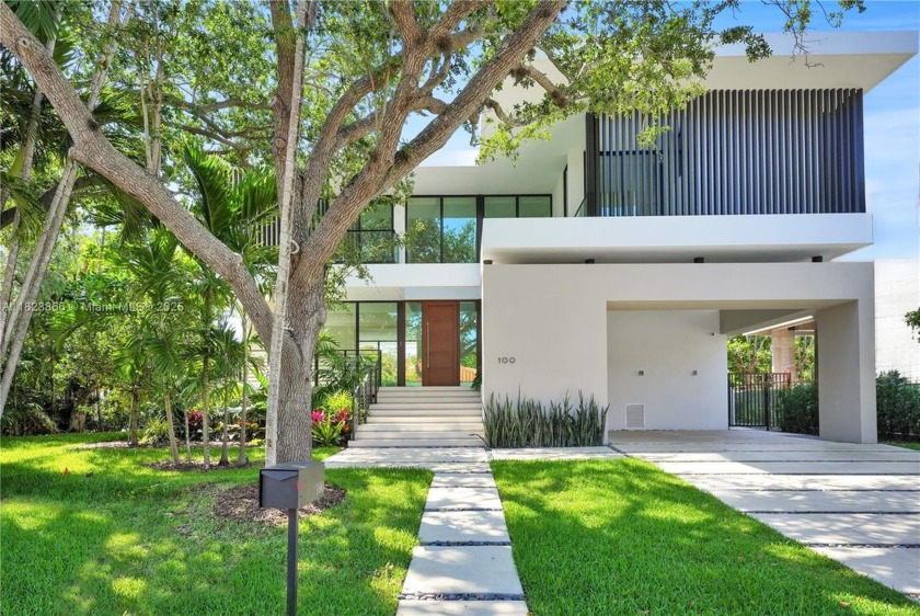 Experience Modern Elegance on the exclusive island of Key - Beach Home for sale in Key Biscayne, Florida on Beachhouse.com