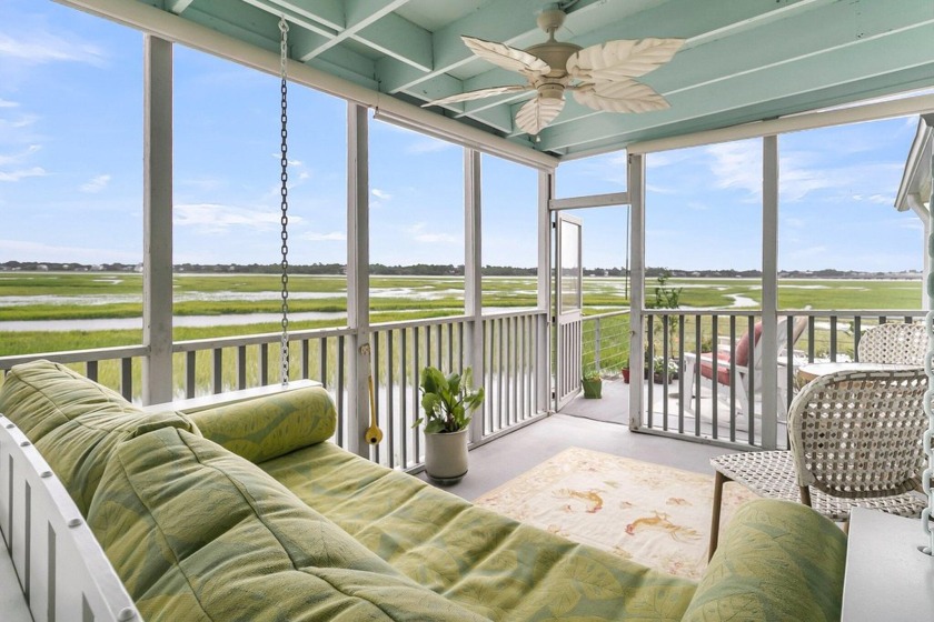 Gorgeous!  Designer upgraded condo with front porch, two private - Beach Home for sale in Folly Beach, South Carolina on Beachhouse.com