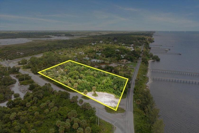 Prime 4.01-Acre Riverfront Lot- available with another 1.70 - Beach Lot for sale in Fort Pierce, Florida on Beachhouse.com