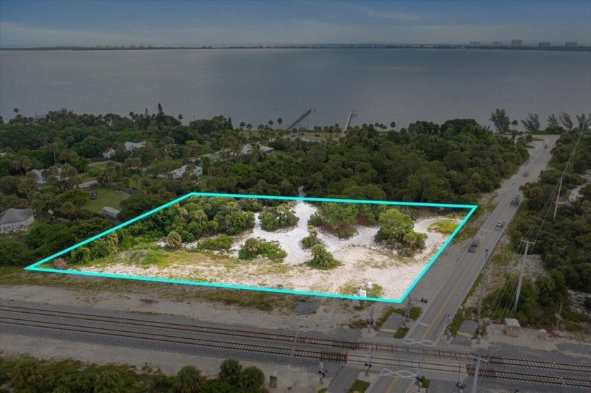 This 1.70-acre lot offers the perfect setting for a custom - Beach Lot for sale in Fort Pierce, Florida on Beachhouse.com