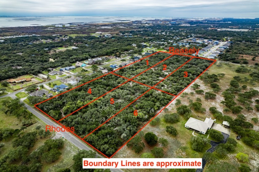 Tract 1.  Incredible location with approximately 2.13 acres of - Beach Acreage for sale in Aransas Pass, Texas on Beachhouse.com