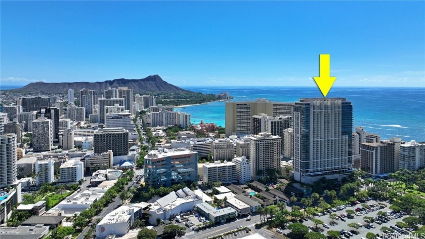 High enough to enjoy the greenery of Fort DeRussy Park - Beach Condo for sale in Honolulu, Hawaii on Beachhouse.com