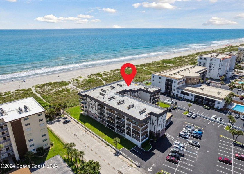 DIRECT Ocean, SE corner! Live the beach life in this move-in - Beach Condo for sale in Cocoa Beach, Florida on Beachhouse.com