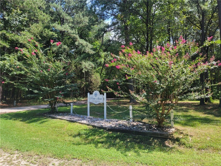 Two level park like building lots in Point Anne Neighborhood - Beach Lot for sale in Hartfield, Virginia on Beachhouse.com