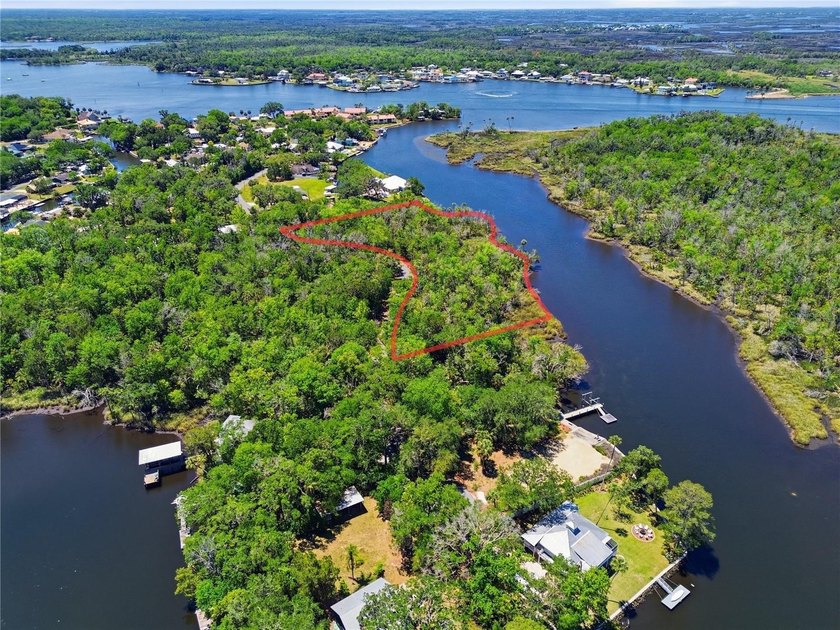Rare waterfront acreage on Miller Creek with unobstructed creek - Beach Acreage for sale in Crystal River, Florida on Beachhouse.com