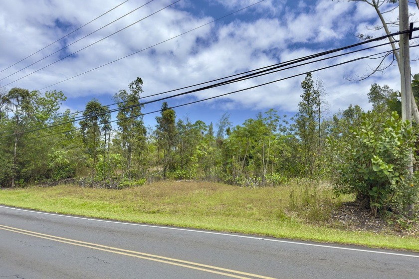 Previously partially ripped and leveled, this vacant corner lot - Beach Lot for sale in Keaau, Hawaii on Beachhouse.com