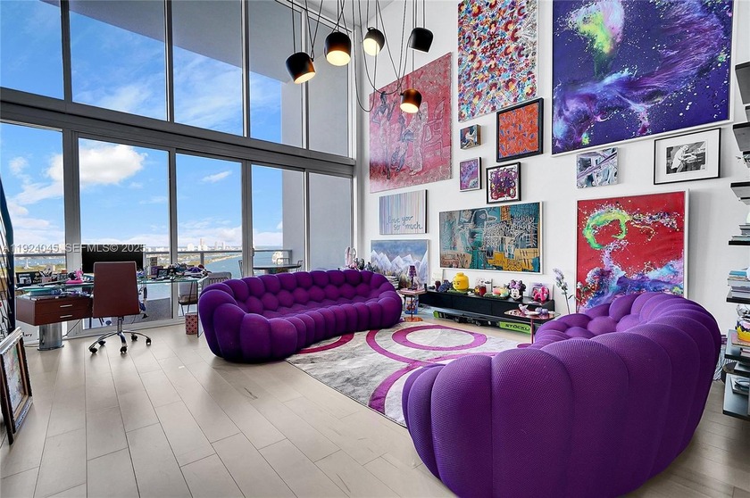 A two-story loft where a 20-foot ceiling transforms 1,794 SQ FT - Beach Condo for sale in Miami, Florida on Beachhouse.com