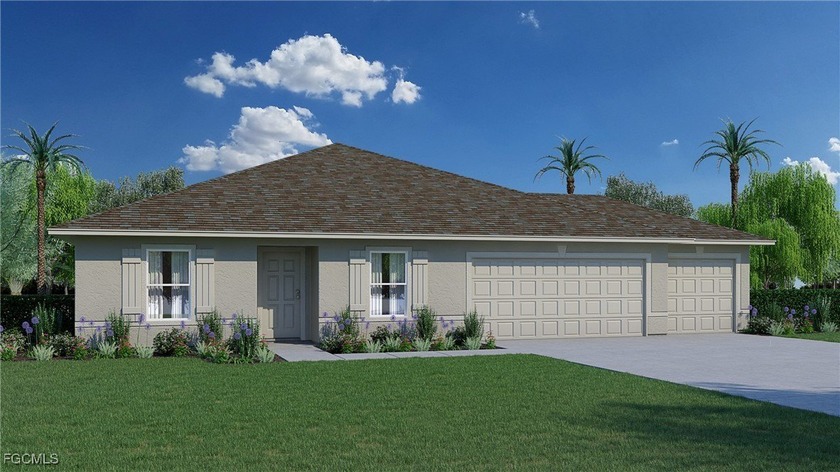 READY NOW!! MOVE IN READY! The SYLVESTER floor plan has four - Beach Home for sale in Lehigh Acres, Florida on Beachhouse.com