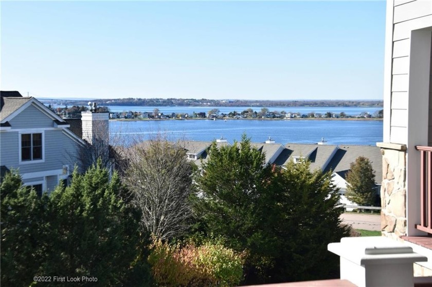 RARE OFFERING!  Lovely water view,  southwest facing end unit on - Beach Condo for sale in Tiverton, Rhode Island on Beachhouse.com