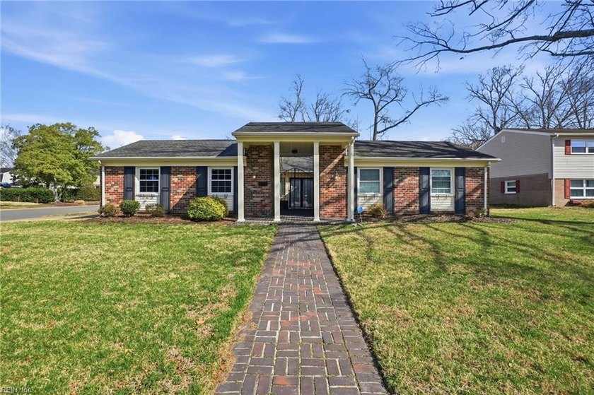 Welcome to this well maintained and thoughtfully updated brick - Beach Home for sale in Hampton, Virginia on Beachhouse.com