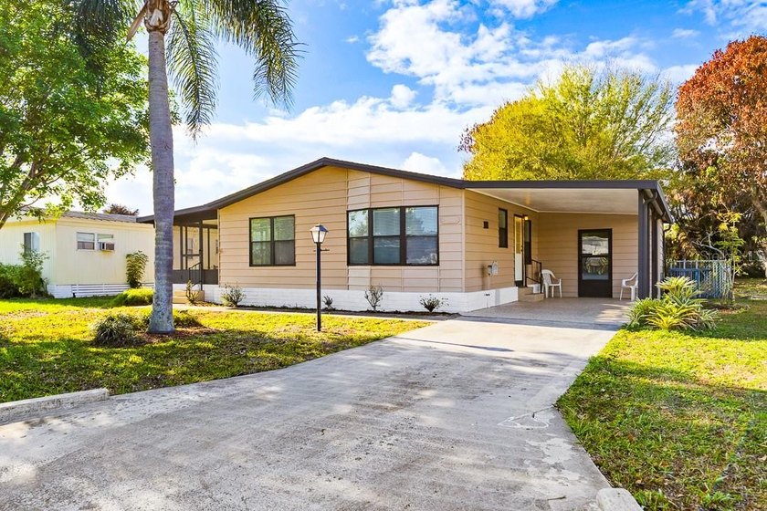This newly remodeled manufactured home is located in the - Beach Home for sale in Stuart, Florida on Beachhouse.com