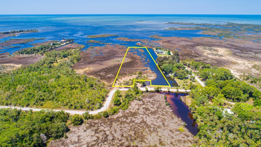 FLATS FISHERMAN'S PARADISE. 7+ Acres ON THE GULF OF MEXICO on - Beach Lot for sale in Hernando Beach, Florida on Beachhouse.com