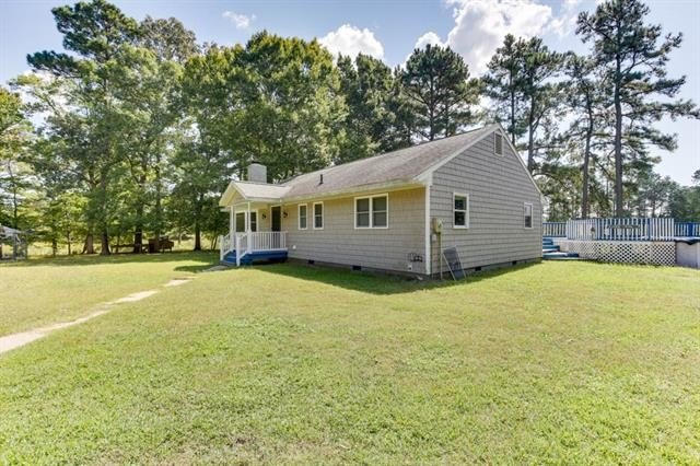 10 acres of Waterfront Privacy: Beautifully private wooded land - Beach Home for sale in Gloucester, Virginia on Beachhouse.com