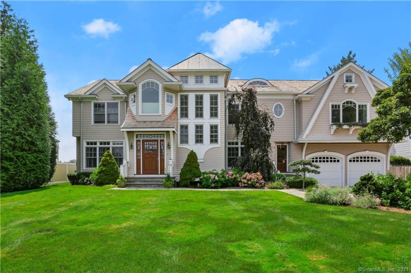 This impressive waterfront home in Saugatuck Shores offers a - Beach Home for sale in Westport, Connecticut on Beachhouse.com
