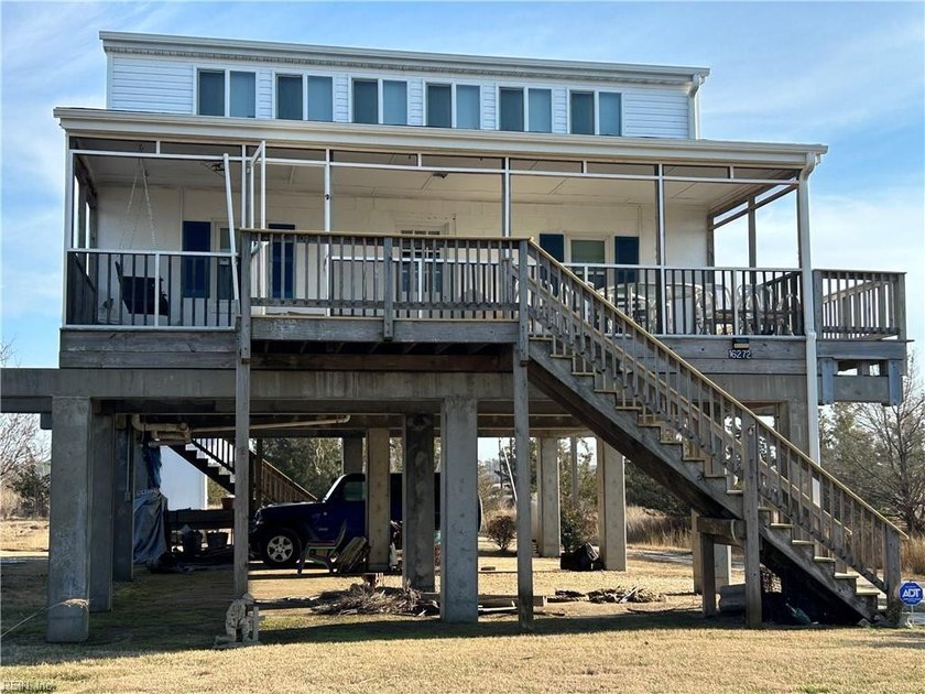 This superbly renovated beach home is in the Crystal Beach - Beach Home for sale in Onancock, Virginia on Beachhouse.com