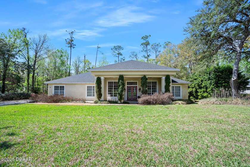 Broadwater custom estate home at a fabulous price. Curb appeal - Beach Home for sale in Ormond Beach, Florida on Beachhouse.com