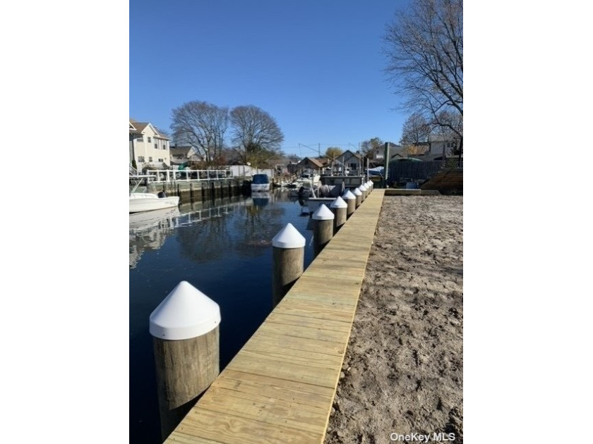 Cleared, Level Lot with 55ft of Brand New Bulkhead.  House can - Beach Lot for sale in Freeport, New York on Beachhouse.com