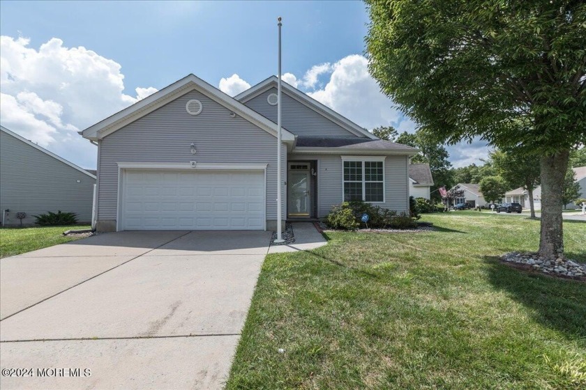 Nestled in the serene Cranberry Creek retirement community, this - Beach Home for sale in Little Egg Harbor, New Jersey on Beachhouse.com